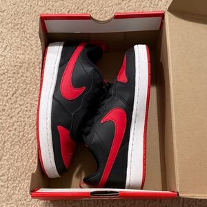 Nike Kids Sneakers Black and Red